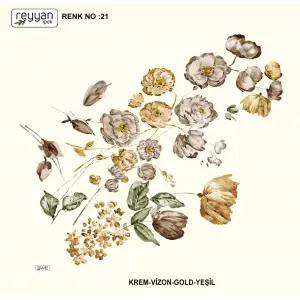 Reyyan İpek 100 cm Oyalık Yazma (ryyn-394-20)