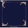Reyyan İpek 100 cm Desenli Oyalık Yazma (ryyn-439-17)