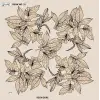 Reyyan İpek 100 cm Desenli Oyalık Yazma (ryyn-442-02)