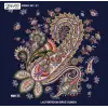 Reyyan İpek 100 cm Desenli Oyalık Yazma (ryyn-446-02)
