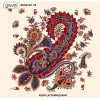Reyyan İpek 100 cm Desenli Oyalık Yazma (ryyn-446-11)