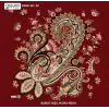 Reyyan İpek 100 cm Desenli Oyalık Yazma (ryyn-446-16)
