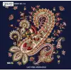 Reyyan İpek 100 cm Desenli Oyalık Yazma (ryyn-446-29)