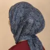 Locella El Dikişli Dijital Soft Eşarp Lacivert Serisi-soft15-05
