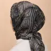 Locella El Dikişli Dijital Soft Eşarp-soft16-04