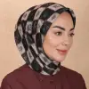 Locella El Dikişli Dijital Soft Eşarp-soft17-06
