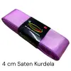 4 cm Menekşe Saten Kurdele (10 mt.) - (SK-04-05)
