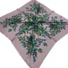 Huzurlu İpek Polyester Oyalık Yazma 100 cm - (PY02-06)