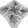 Huzurlu İpek Polyester Oyalık Yazma 100 cm - (PY02-14)