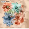 Reyyan İpek 100 cm Desenli Oyalık Yazma (ryyn-453-02)