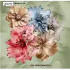 Reyyan İpek 100 cm Desenli Oyalık Yazma (ryyn-453-18)