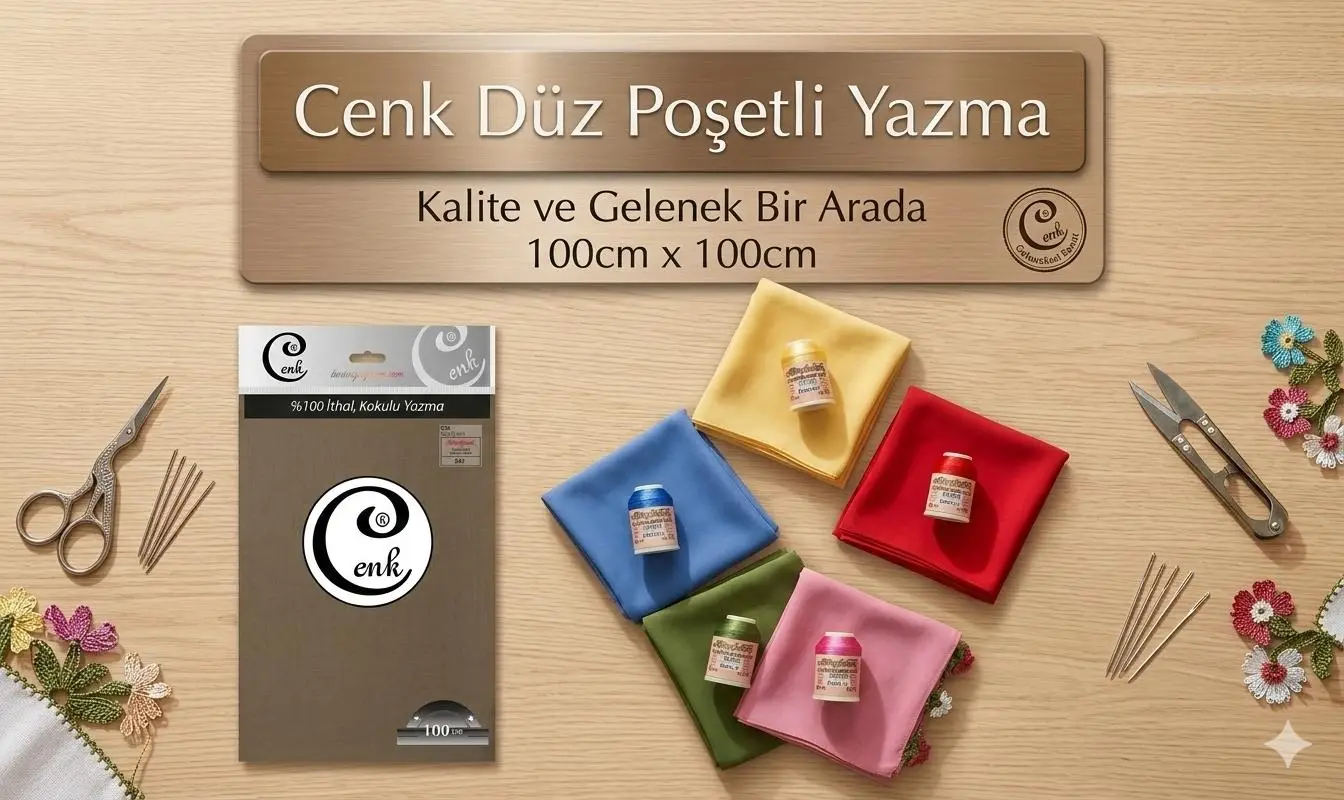 Cenk Düz Poşetli Yazma