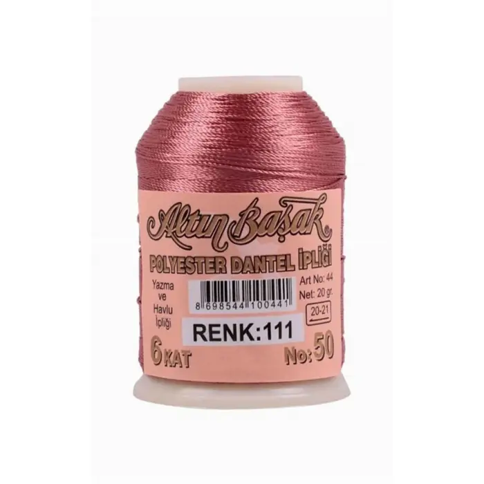Altınbaşak 20 Gram Polyester Oya İpi (Renk:111)