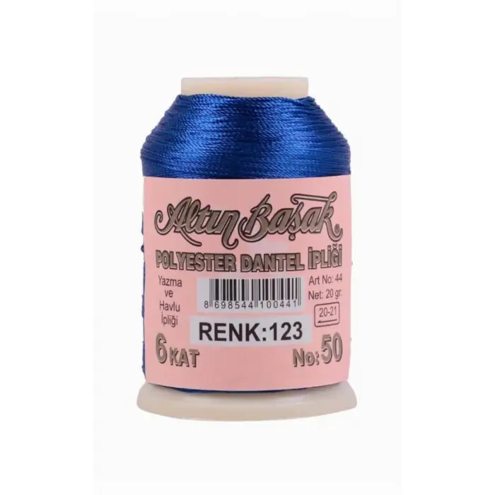 Altınbaşak 20 Gram Polyester Oya İpi (Renk:123)