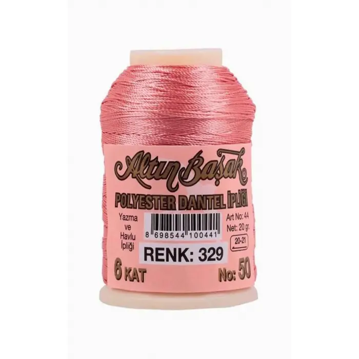 Altınbaşak 20 Gram Polyester Oya İpi (Renk:329)
