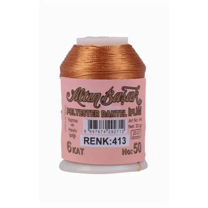 Altınbaşak 20 Gram Polyester Oya İpi (Renk:413)