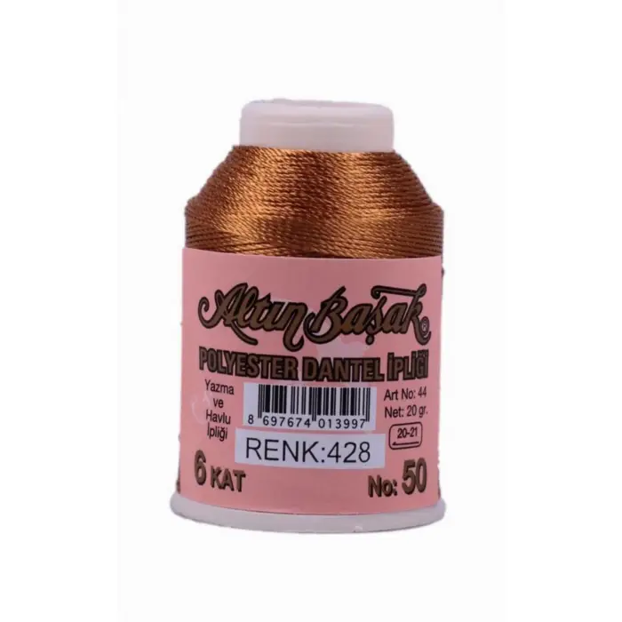 Altınbaşak 20 Gram Polyester Oya İpi (Renk:428)