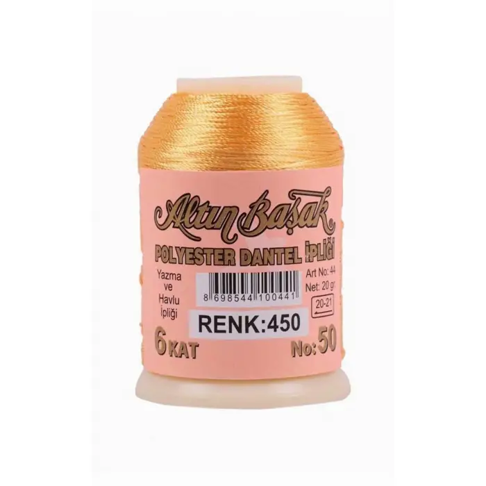 Altınbaşak 20 Gram Polyester Oya İpi (Renk:450)