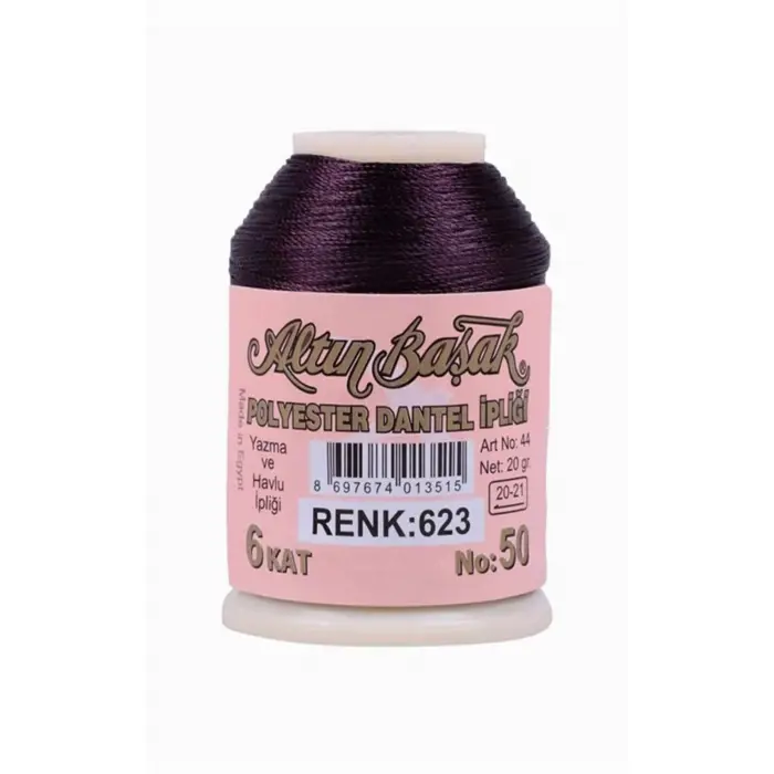 Altınbaşak 20 Gram Polyester Oya İpi (Renk:623)