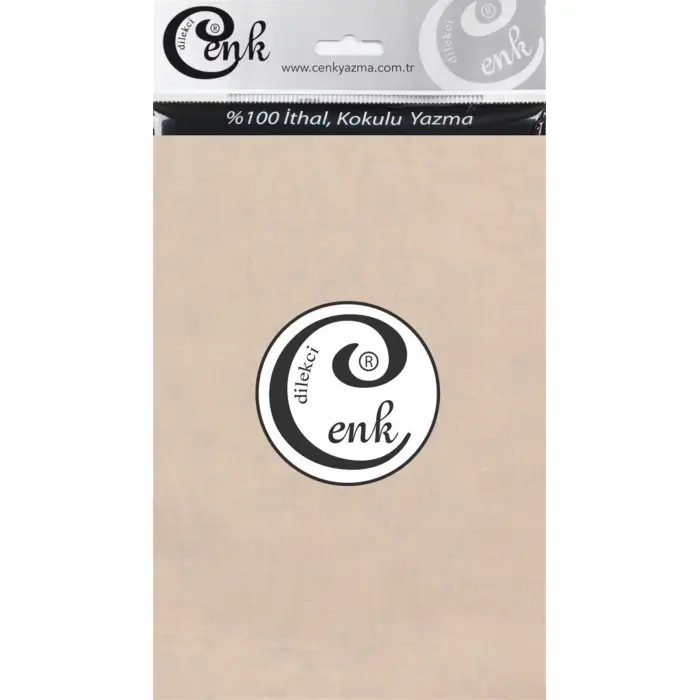 Cenk 90 Cm Düz Renk SÜTLÜ KAHVE Yazma (90cm-426)