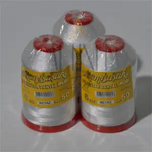 Altınbaşak 100 Gr. 50 No Oya İpi Renk:Beyaz