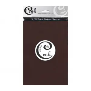 CENK DÜZ 90cm KOYU KAHVE TEKLİ POŞET YAZMA(90cm-029)