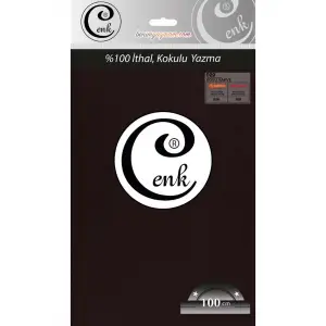 Cenk Düz Renk 100cm Koyu Kahve Yazma (301-029)
