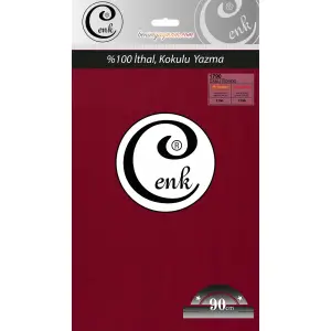 Cenk Yazma 90cm Düz Tekli Poşet Yazma (90cm-1790)