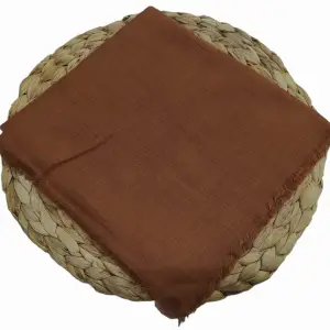 Soft İpek Düz Flamlı Keten Eşarp (FE424-09)