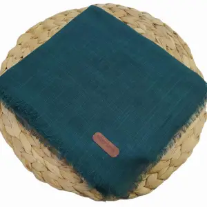 Soft İpek Düz Flamlı Keten Eşarp (FE424-22)