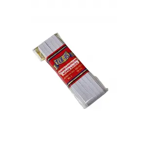 Tek İş 2 No Yassı Lastik 10 Metre Beyaz (ti01-01)