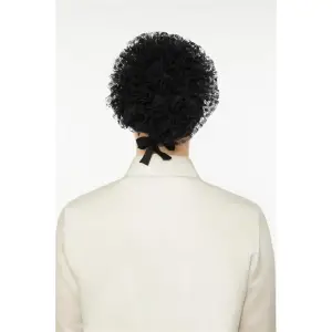 Levander Dantel Fırfırlı Bone Siyah (FF9912)