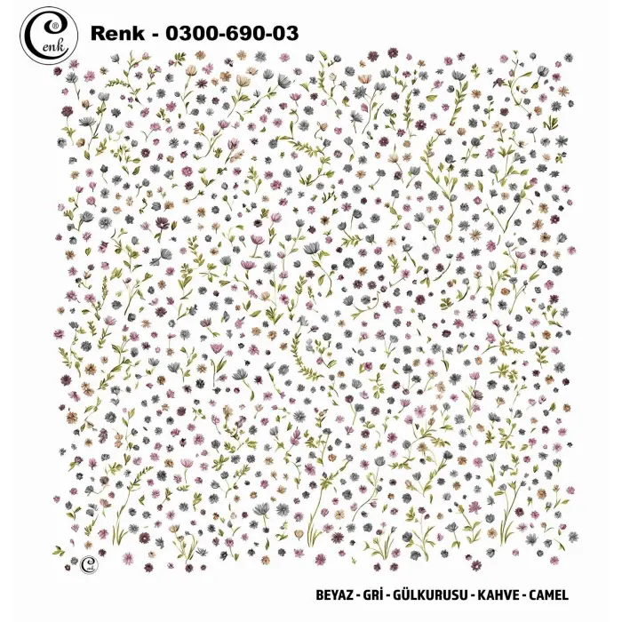 Cenk 100cm Oyalık Yazma (Cnk-690-03)