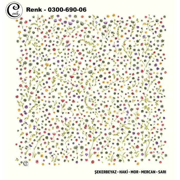 Cenk 100cm Oyalık Yazma (Cnk-690-06)