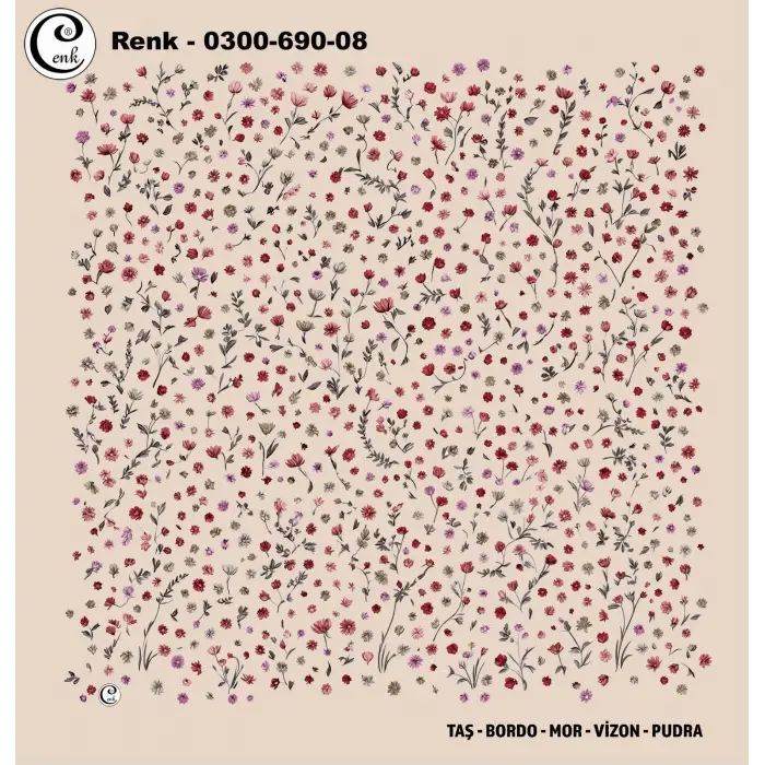 Cenk 100cm Oyalık Yazma (Cnk-690-08)