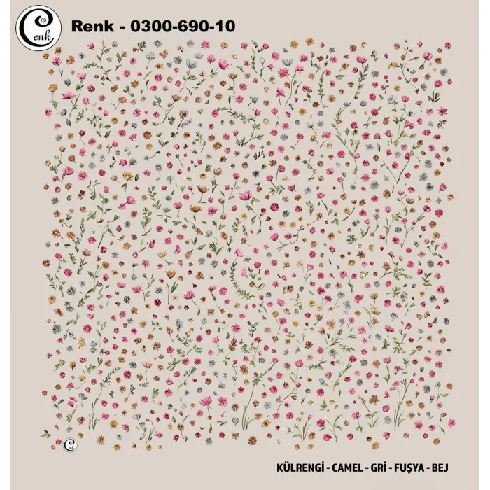 Cenk 100cm Oyalık Yazma (Cnk-690-10)