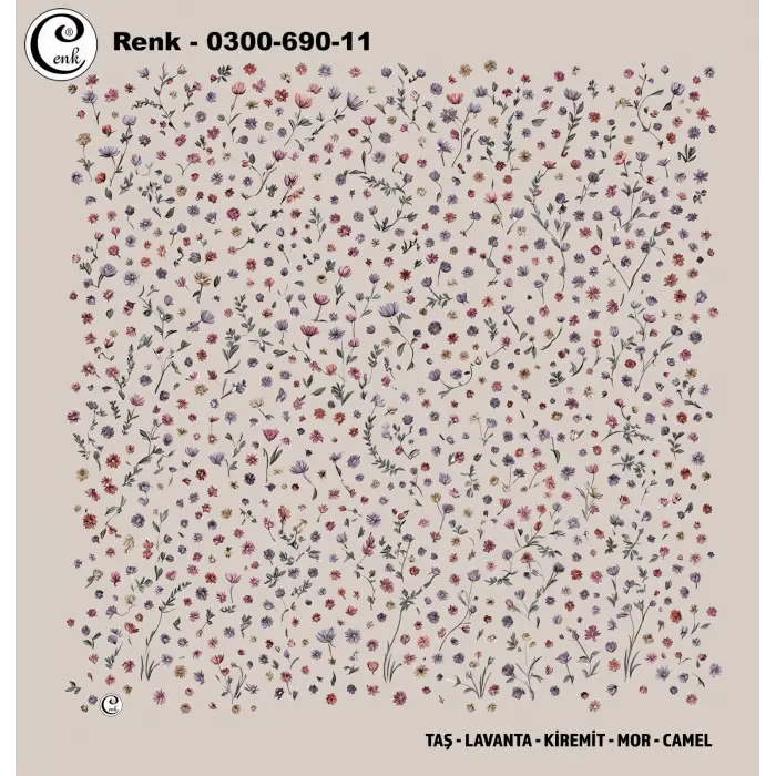 Cenk 100cm Oyalık Yazma (Cnk-690-11)