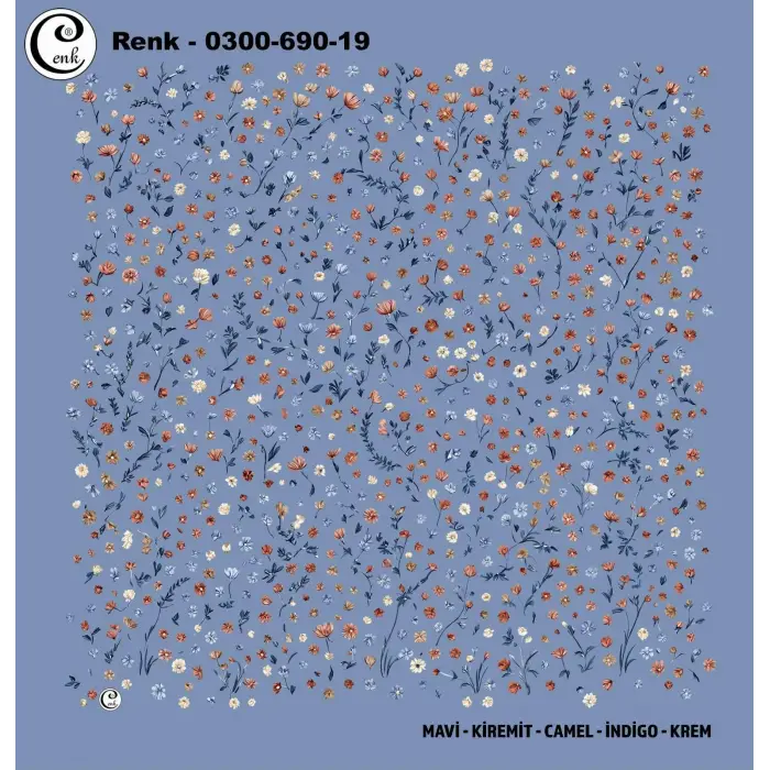 Cenk 100cm Oyalık Yazma (Cnk-690-19)