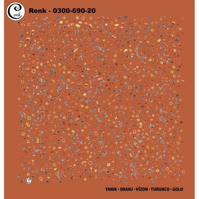 Cenk 100cm Oyalık Yazma (Cnk-690-20)