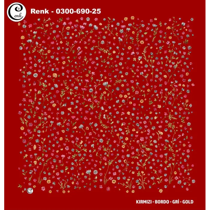 Cenk 100cm Oyalık Yazma (Cnk-690-25)