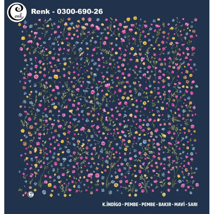 Cenk 100cm Oyalık Yazma (Cnk-690-26)