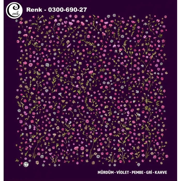 Cenk 100cm Oyalık Yazma (Cnk-690-27)