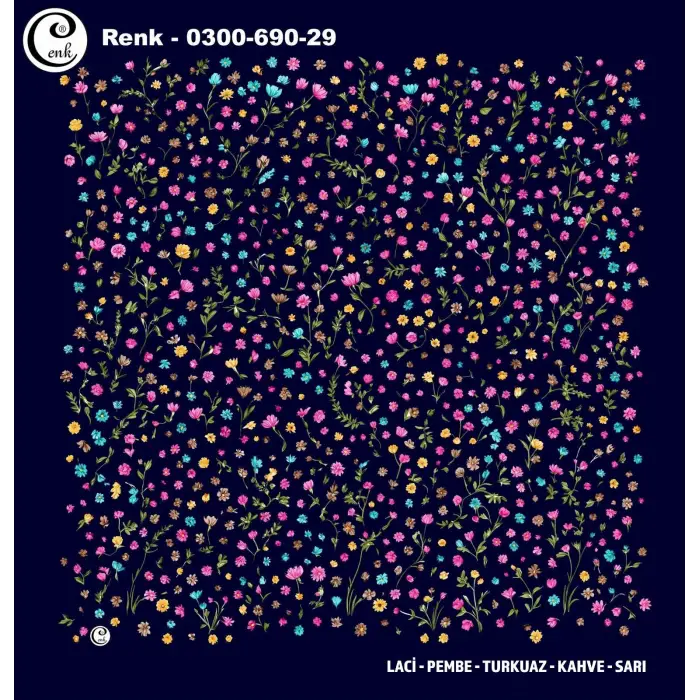 Cenk 100cm Oyalık Yazma (Cnk-690-29)