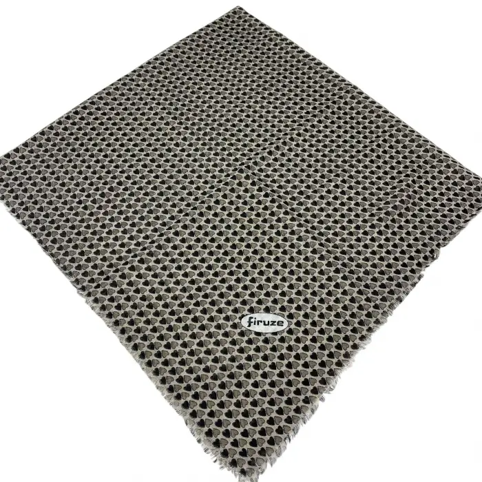 Firuze Flamlı Koton Eşarp (FE515-16)