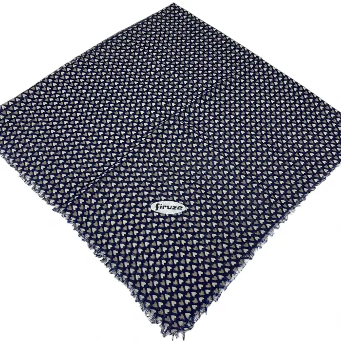 Firuze Flamlı Koton Eşarp (FE515-17)