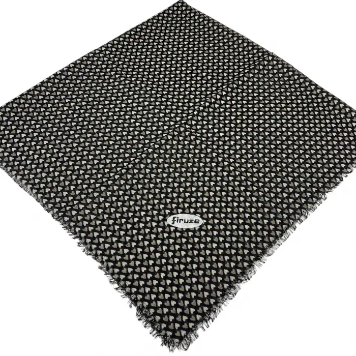 Firuze Flamlı Koton Eşarp (FE515-18)