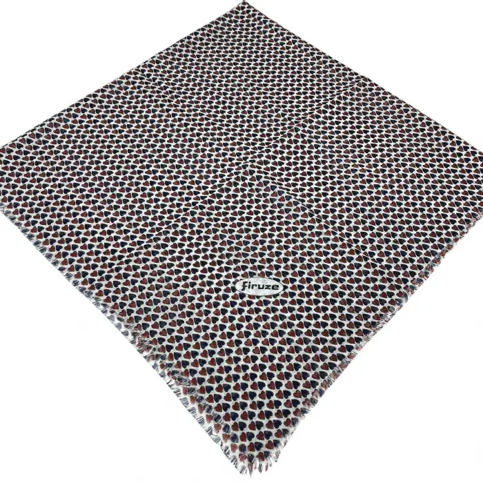 Firuze Flamlı Koton Eşarp (FE515-19)