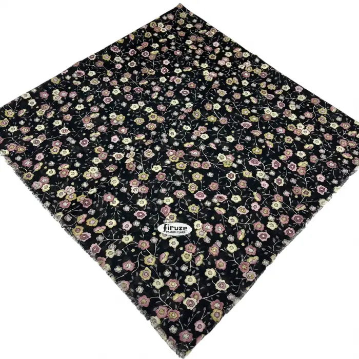 Firuze Sökme Dimi Koton Eşarp (FE518-01)