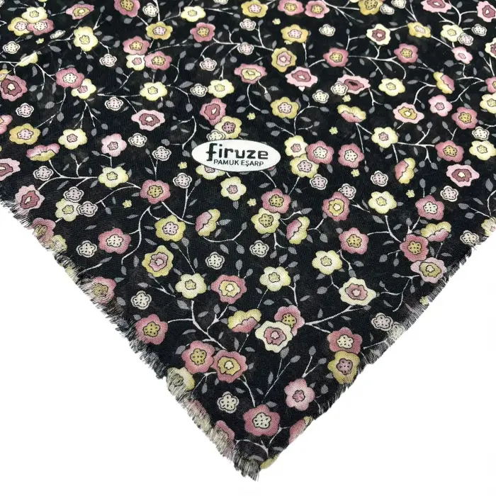 Firuze Sökme Dimi Koton Eşarp (FE518-01)