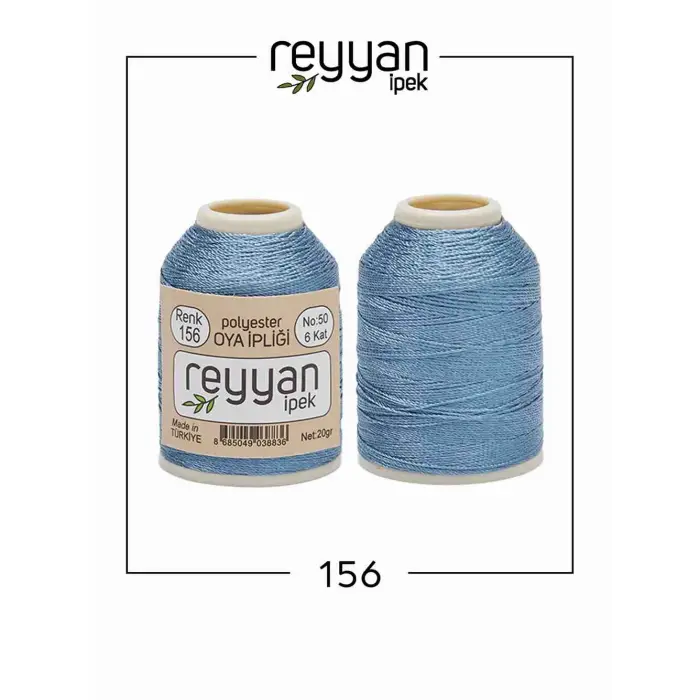 Reyyan İpek 20 gr. Polyester Oya İpi 10lu Kutu-156-1